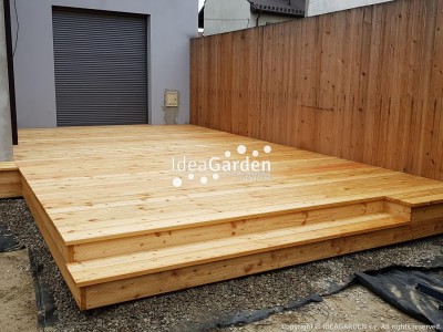 Deska Tarasowa Modrzew Syberyjski 27x145 [mm] - dł. 6 m (drobny i gruby ryfl)