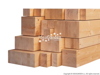 Drewno klejone BSH 100x240 [mm] - dł. 5,0 m
