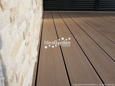 Deska kompozytowa TWINSON Essential Terrace (504 korzenny brąz) - dł. 4,0 m