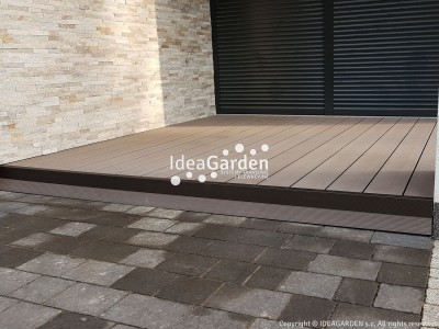 Deska kompozytowa TWINSON Essential Terrace (504 korzenny brąz) - dł. 4,5 m
