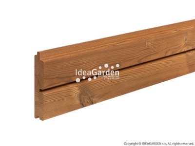 Deska elewacyjna Thermo Sosna Skandynawska 26x140 [mm] - dł. 3,9 m (profil C8)