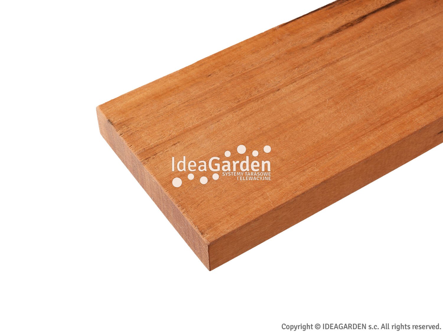 Deska tarasowa Tigerwood 21x145 [mm] - dł. 2,74 m (dwustronnie gładka)