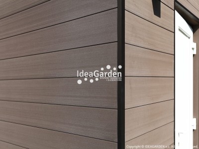 Deska elewacyjna Twinson Wall 13,5x166,5 [mm] (504 korzenny brąz) - dł. 6,0 m