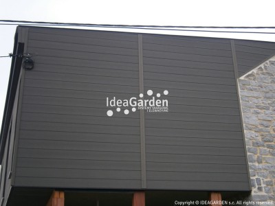 Deska elewacyjna Twinson Wall 13,5x166,5 [mm] (510 stalowy) - dł. 6,0 m
