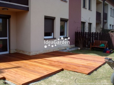 Deska Tarasowa Cumaru 21x145 [mm] - dł. 3,66 m (gładka i drobny ryfl)